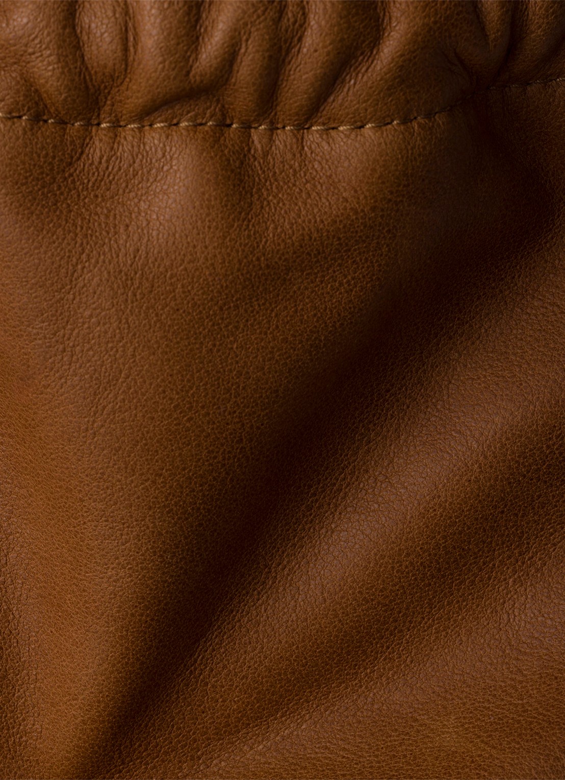 Prada Crossbodytas van lamsleer - detail 5 bruin