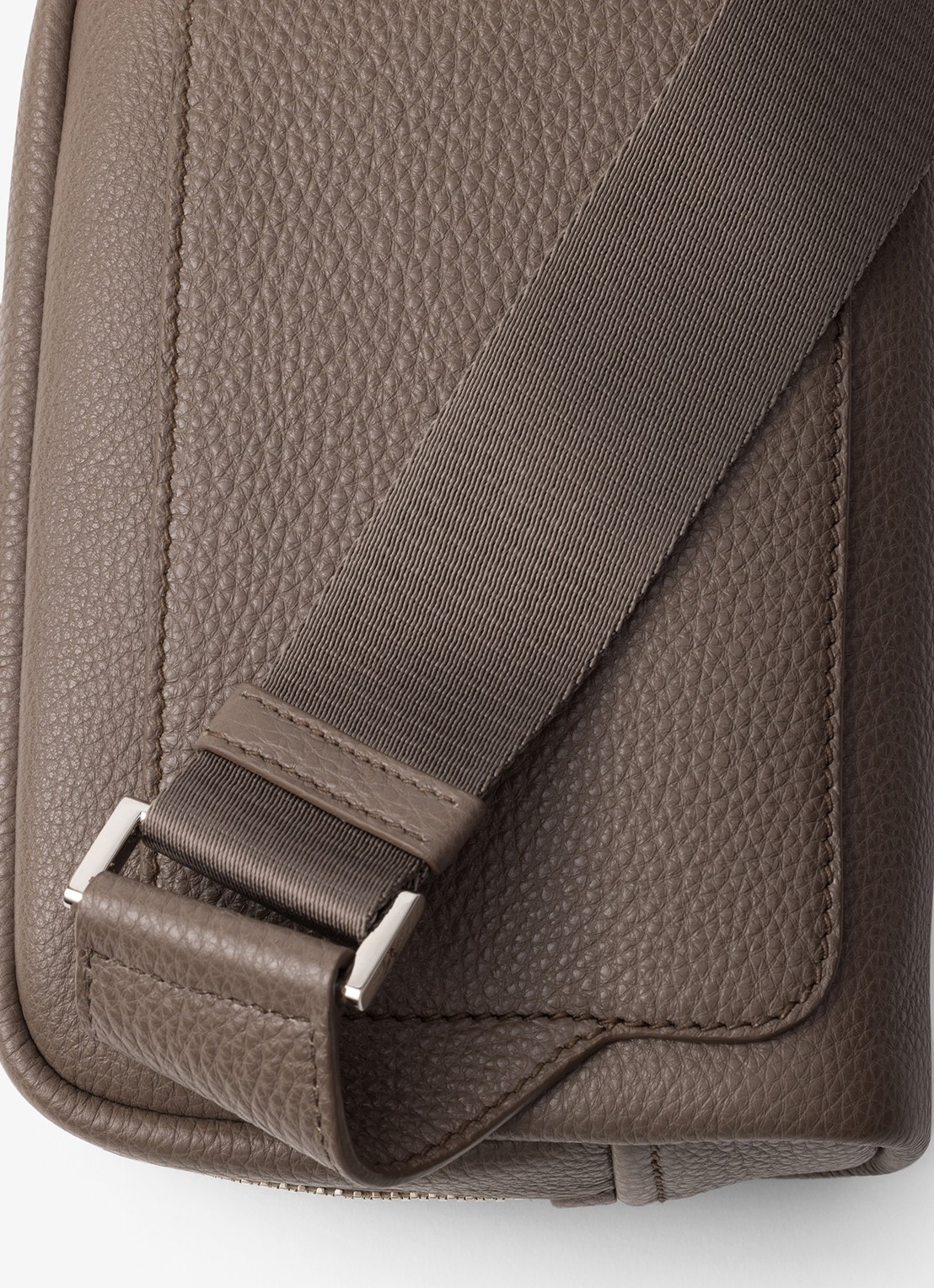 Prada Crossbodytas van leer - detail 4 taupe