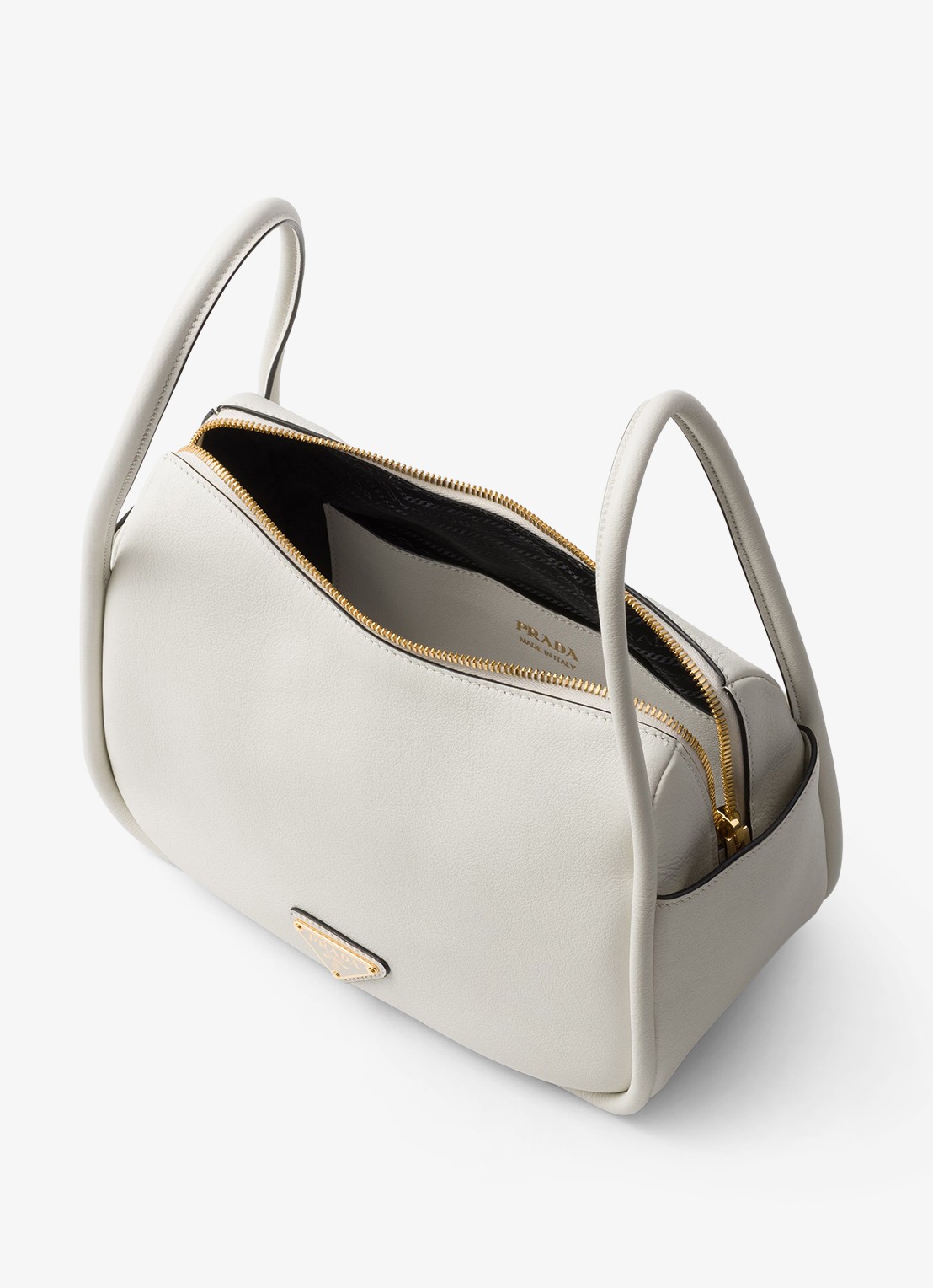 Prada Darling handtas van kalfsleer - detail 4 wit