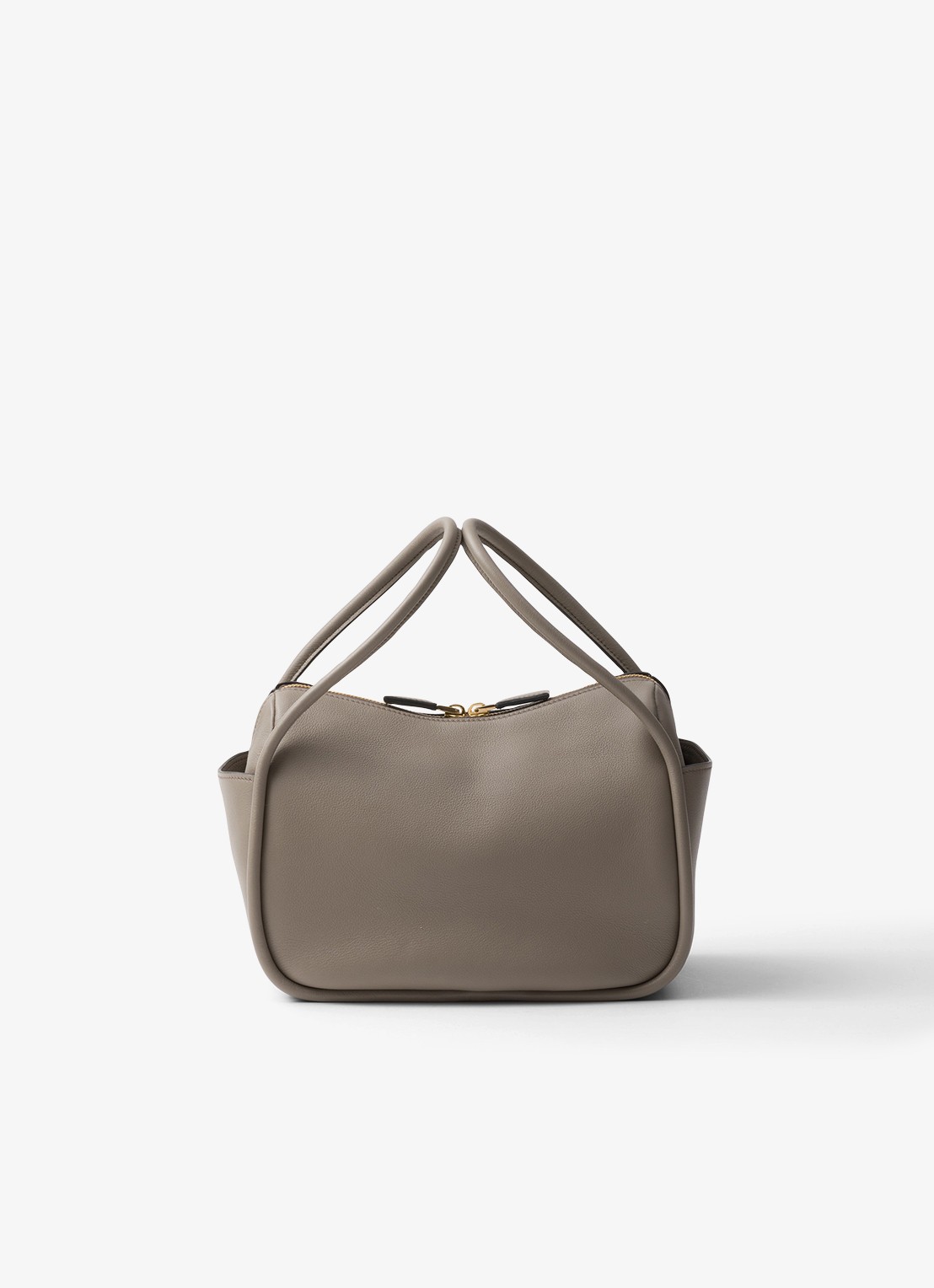 Prada Darling handtas van kalfsleer - achterkant 5 taupe