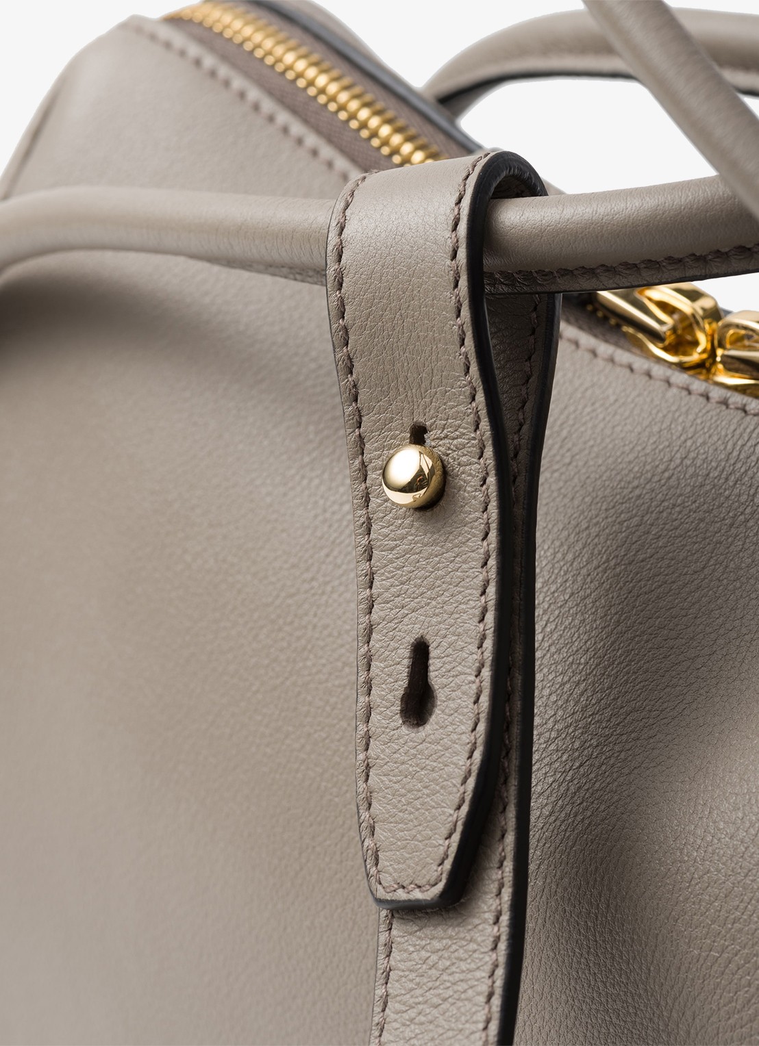 Prada Darling handtas van kalfsleer - detail 3 taupe