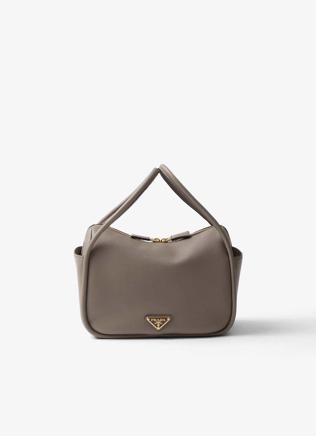 Prada Darling handtas van kalfsleer - voorkant 6 taupe