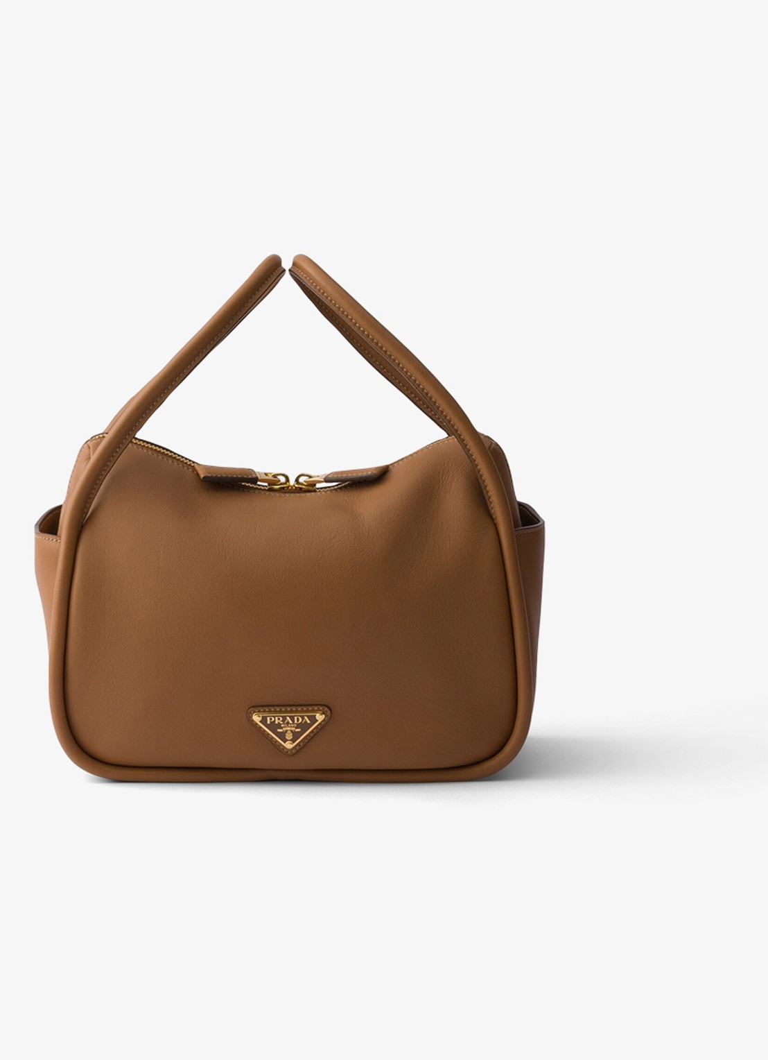 Prada Darling handtas van kalfsleer - voorkant 10 bruin