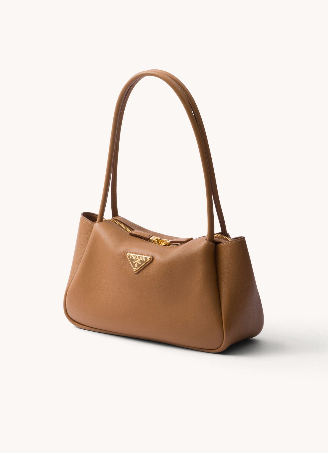 Prada Darling Medium schoudertas van leer - detail 3 bruin