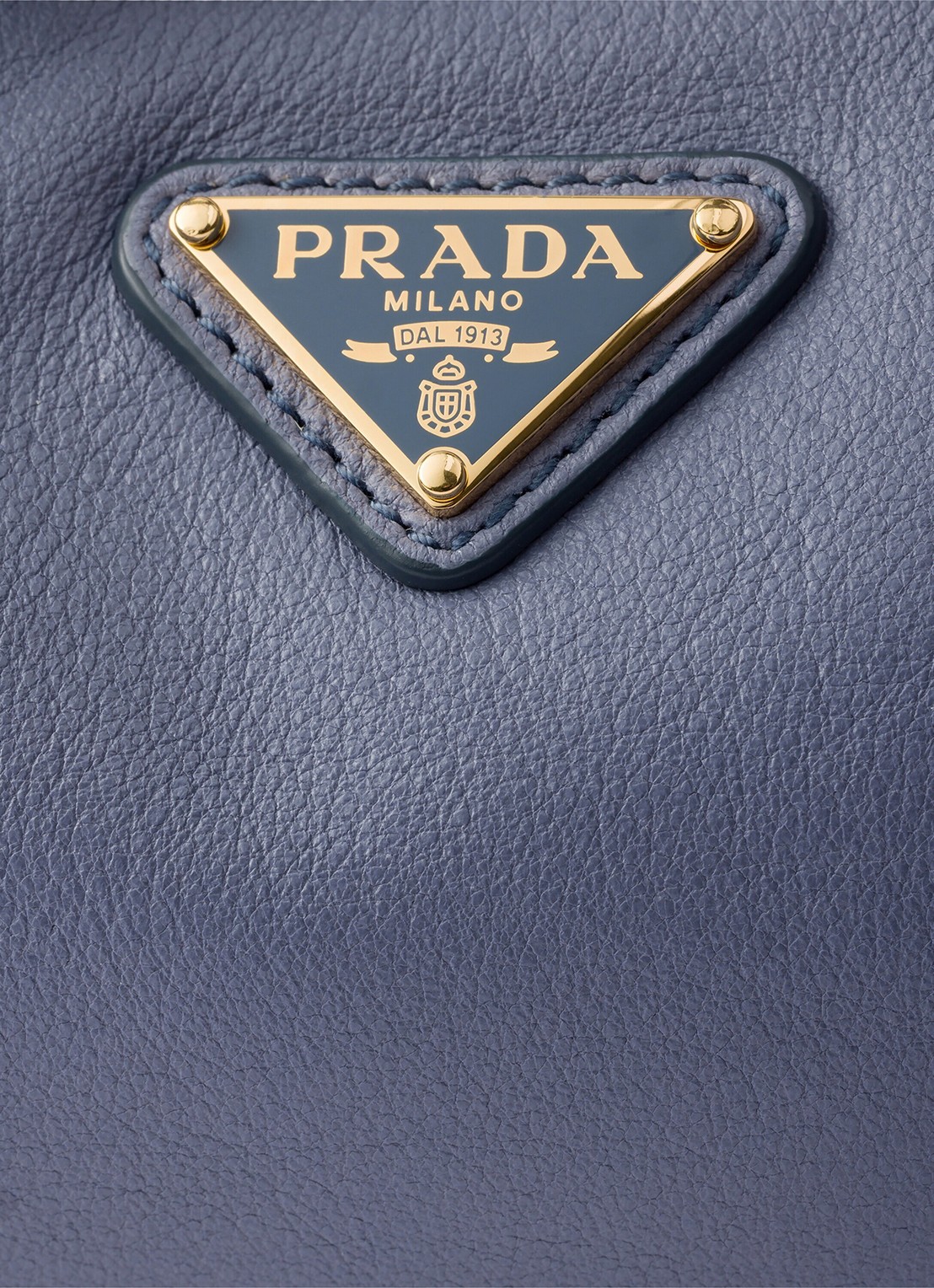 Prada Desiree Small schoudertas van kalfsleer - detail 2 blauw
