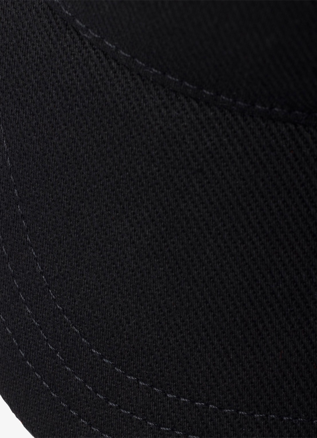 Prada Drill baseball pet met logo - detail 3 zwart