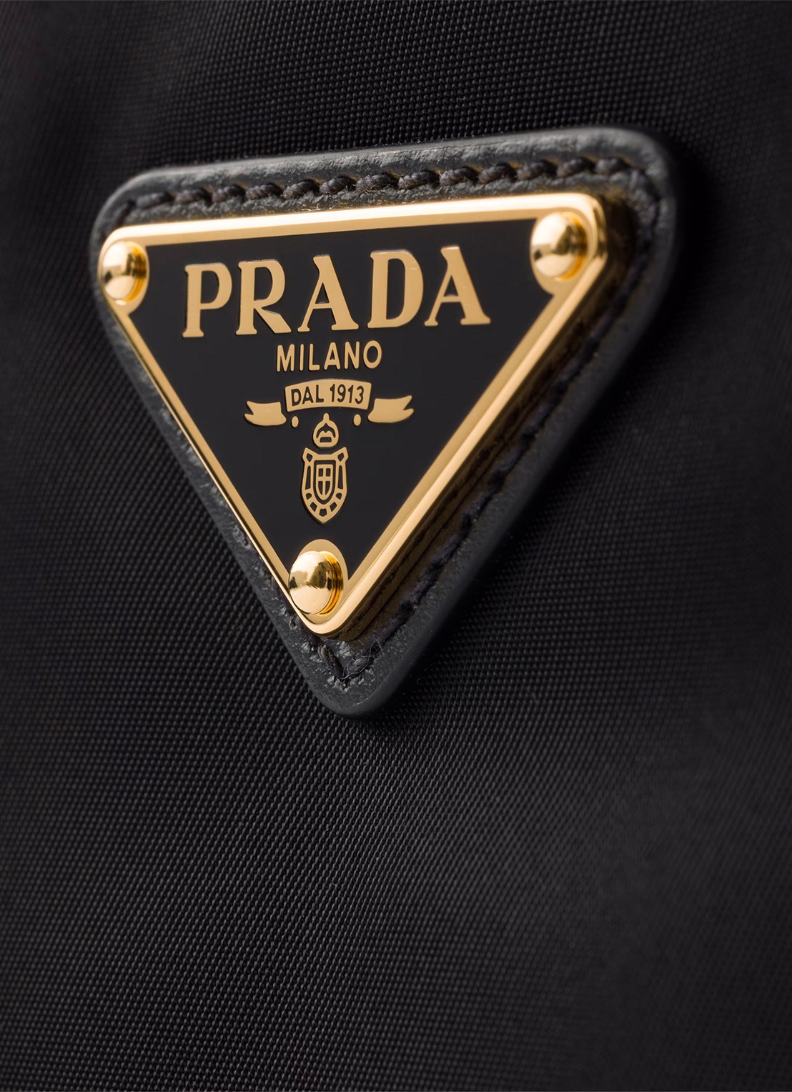 Prada Explore Re-Nylon Small schoudertas met leren details - detail 4 zwart