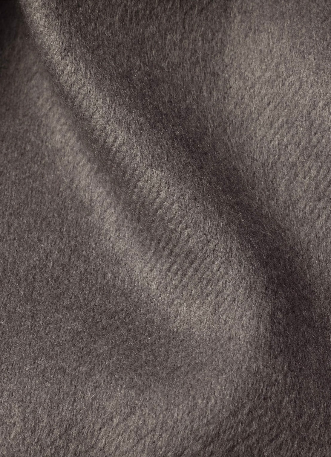 Prada Fijngebreide sjaal in zijdeblend 170 x 35 cm - detail grijs