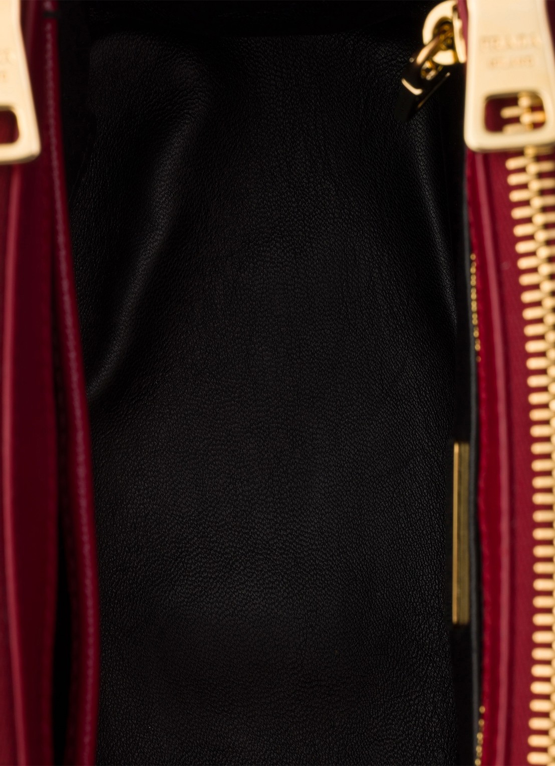 Prada Galleria handtas van lakleer - detail 3 rood