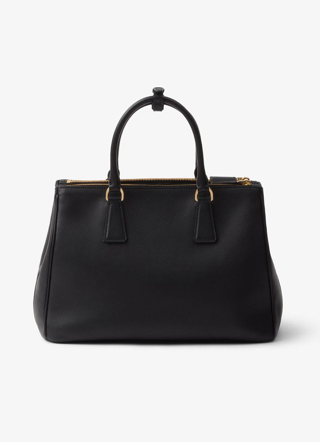 Prada Galleria Large handtas van kalfsleer - achterkant 4 zwart