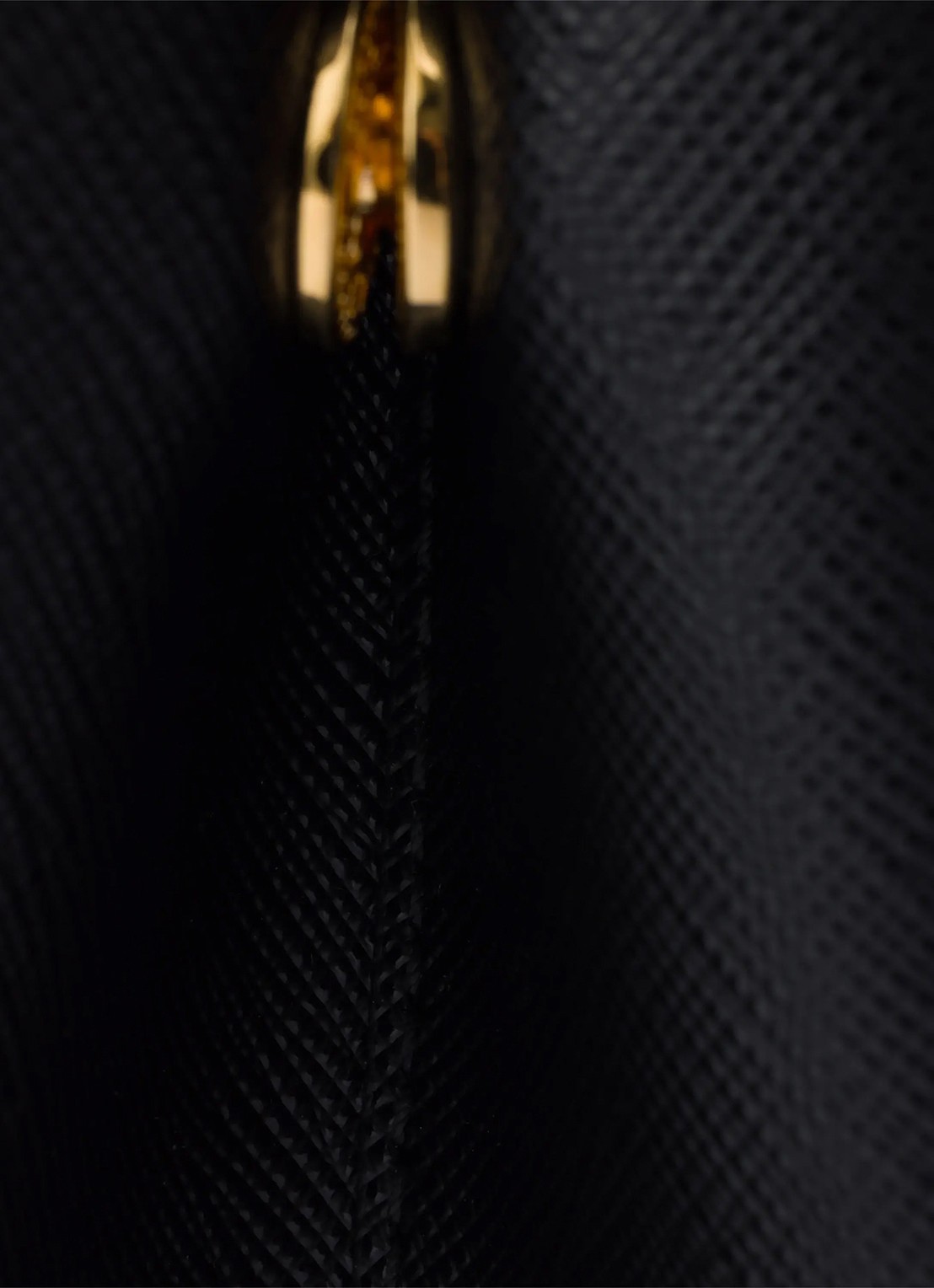 Prada Galleria Small handtas van kalfsleer - detail 5 zwart
