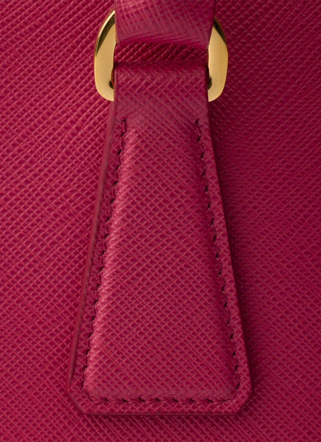 Prada Galleria Small handtas van kalfsleer - detail 4 donkerroze