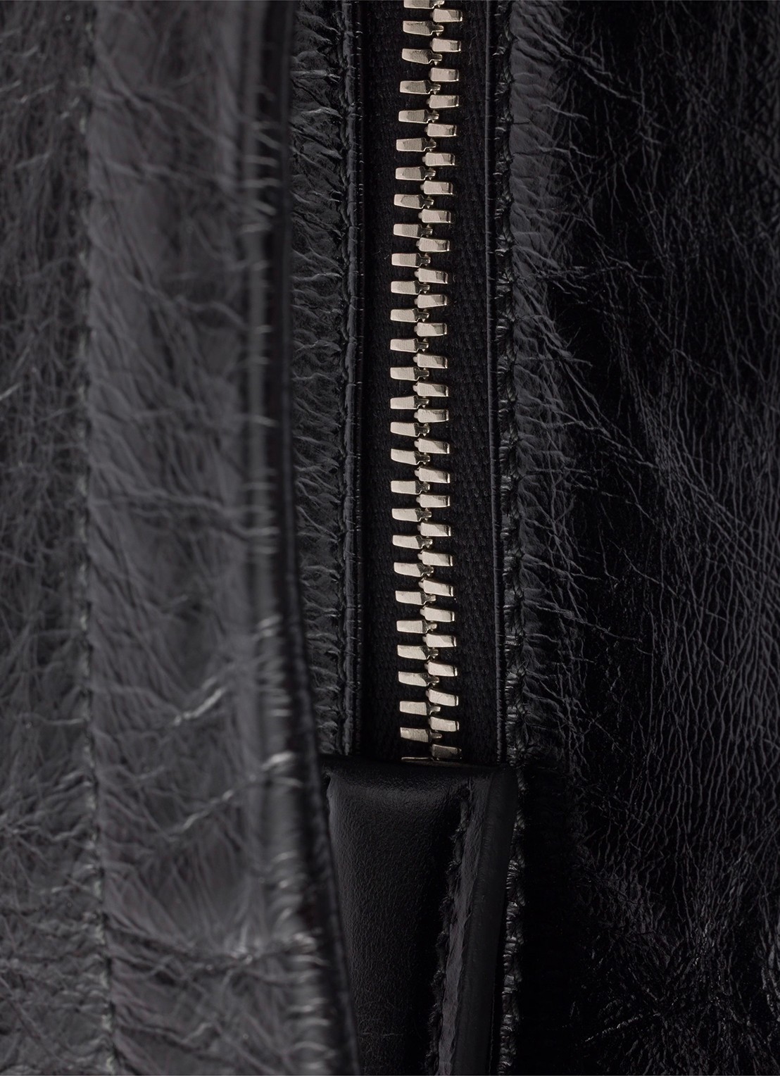Prada Handtas van kalfsleer - detail 3 zwart