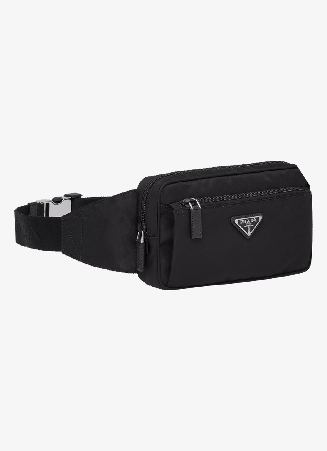 Prada Heuptas met leren details - detail 4 zwart