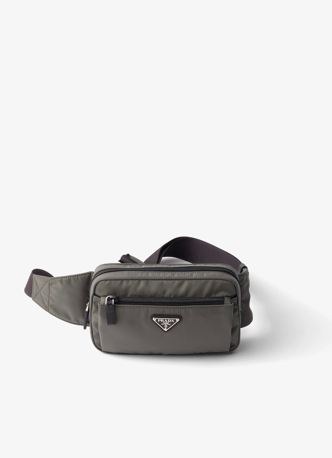 Prada Heuptas met leren details - voorkant 5 olijfgroen