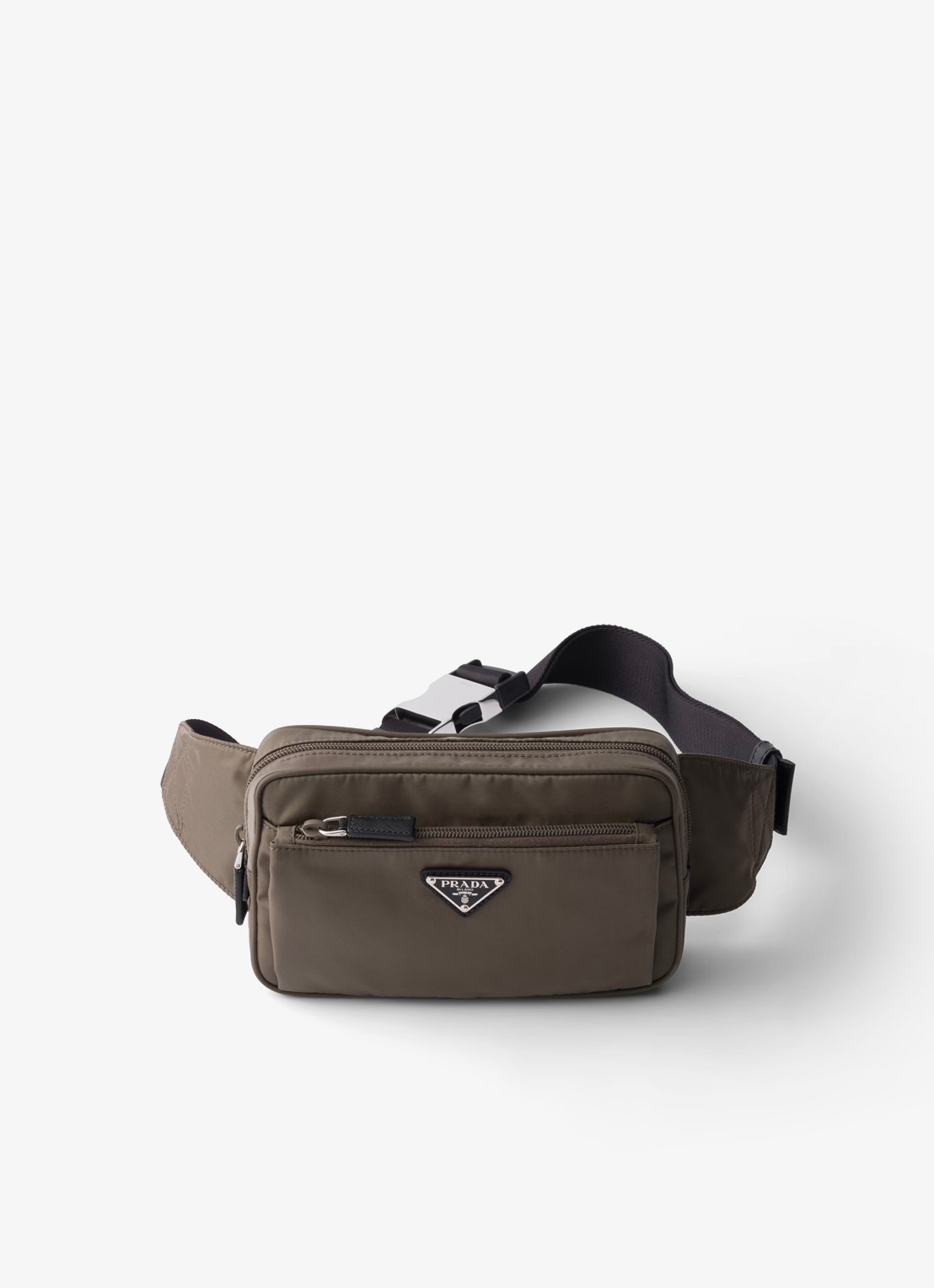 Prada Heuptas met leren details - voorkant 6 grijs