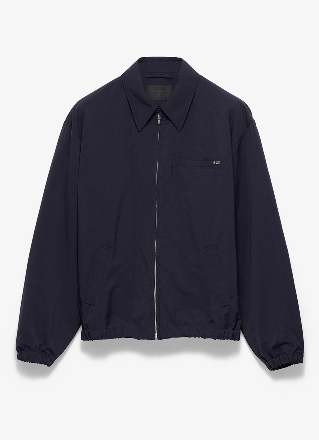 Prada Jack met logo en borstzak - voorkant 4 donkerblauw