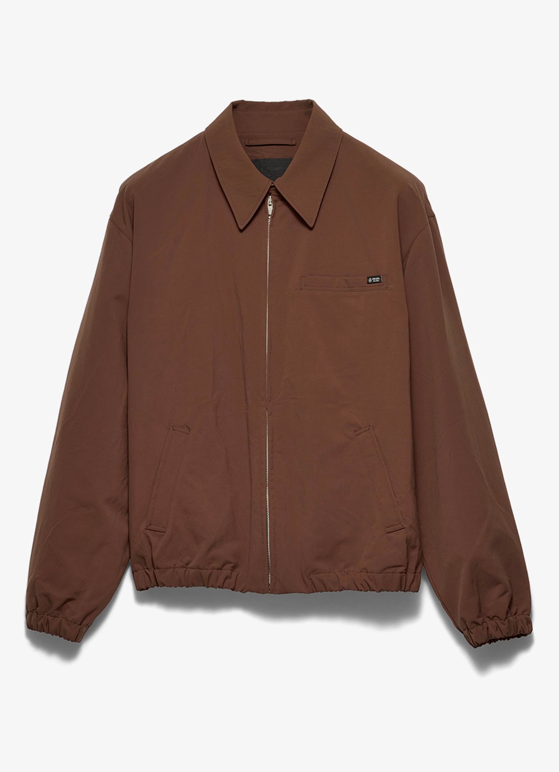 Prada Jack met logo en borstzak - voorkant 4 bruin