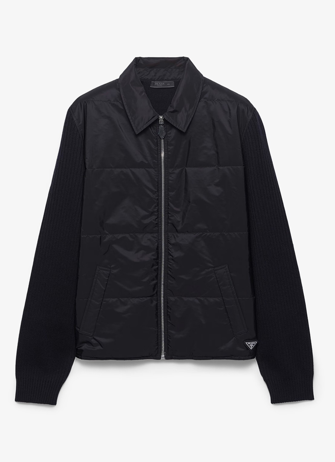 Prada Jack van scheerwol - voorkant 2 zwart