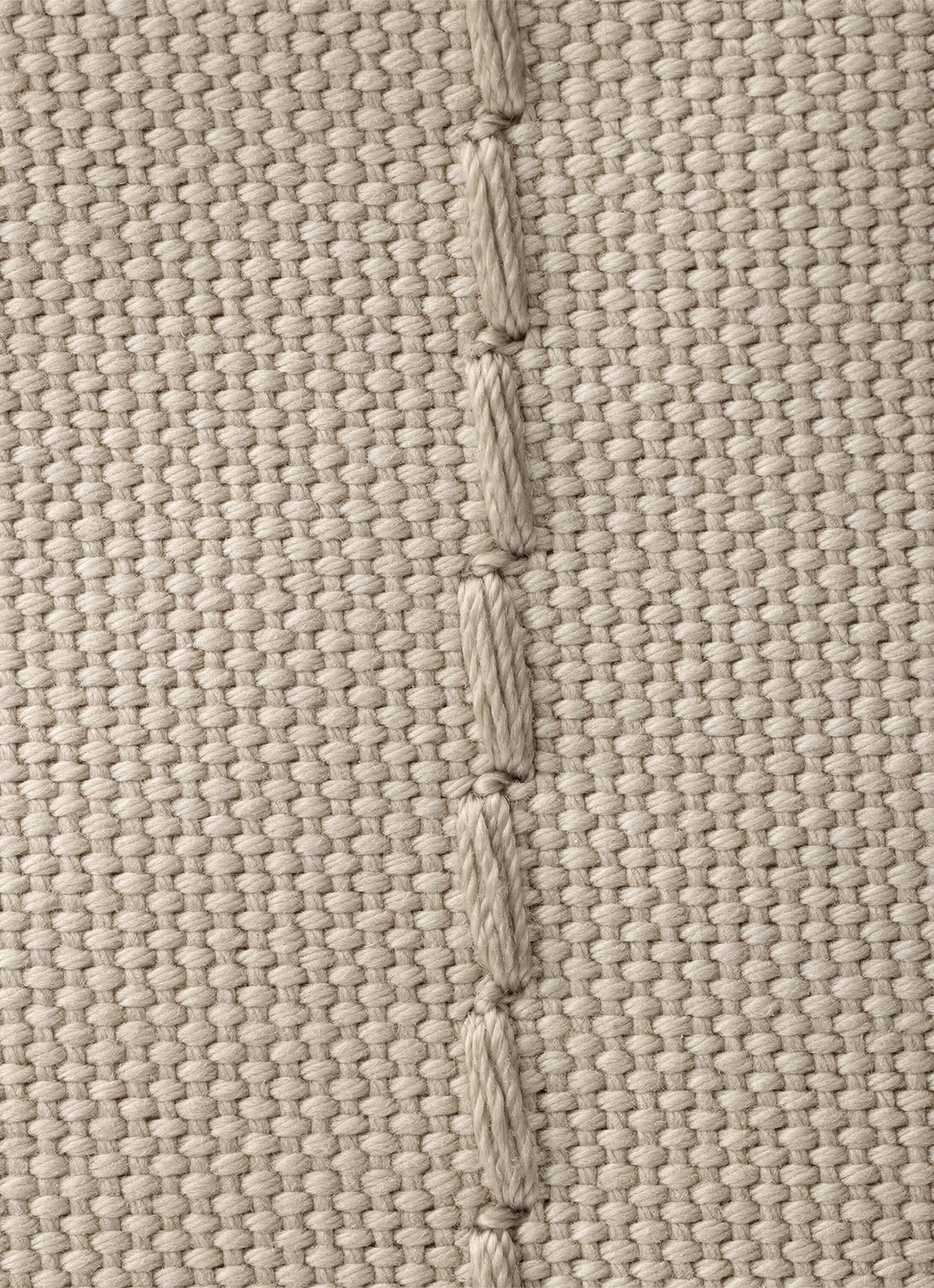 Prada Jardinière Large handtas met logoborduring - detail 6 beige