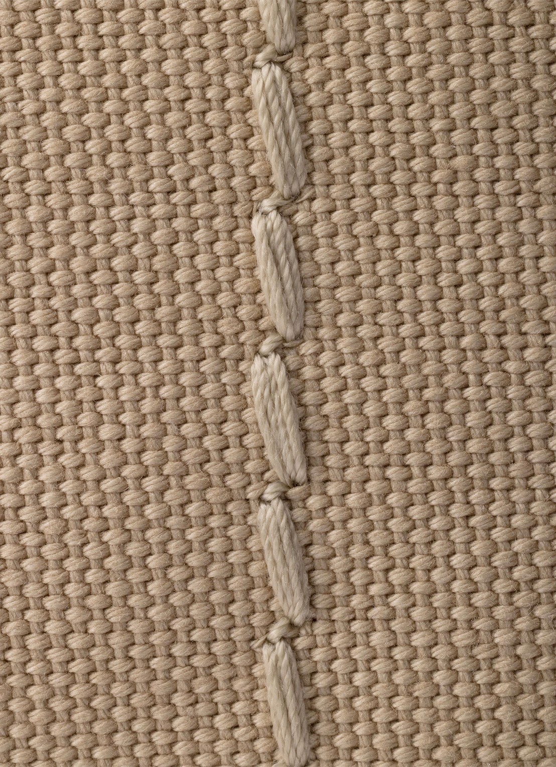 Prada Jardinière Mini handtas met leren details en logo - detail 2 gebroken wit