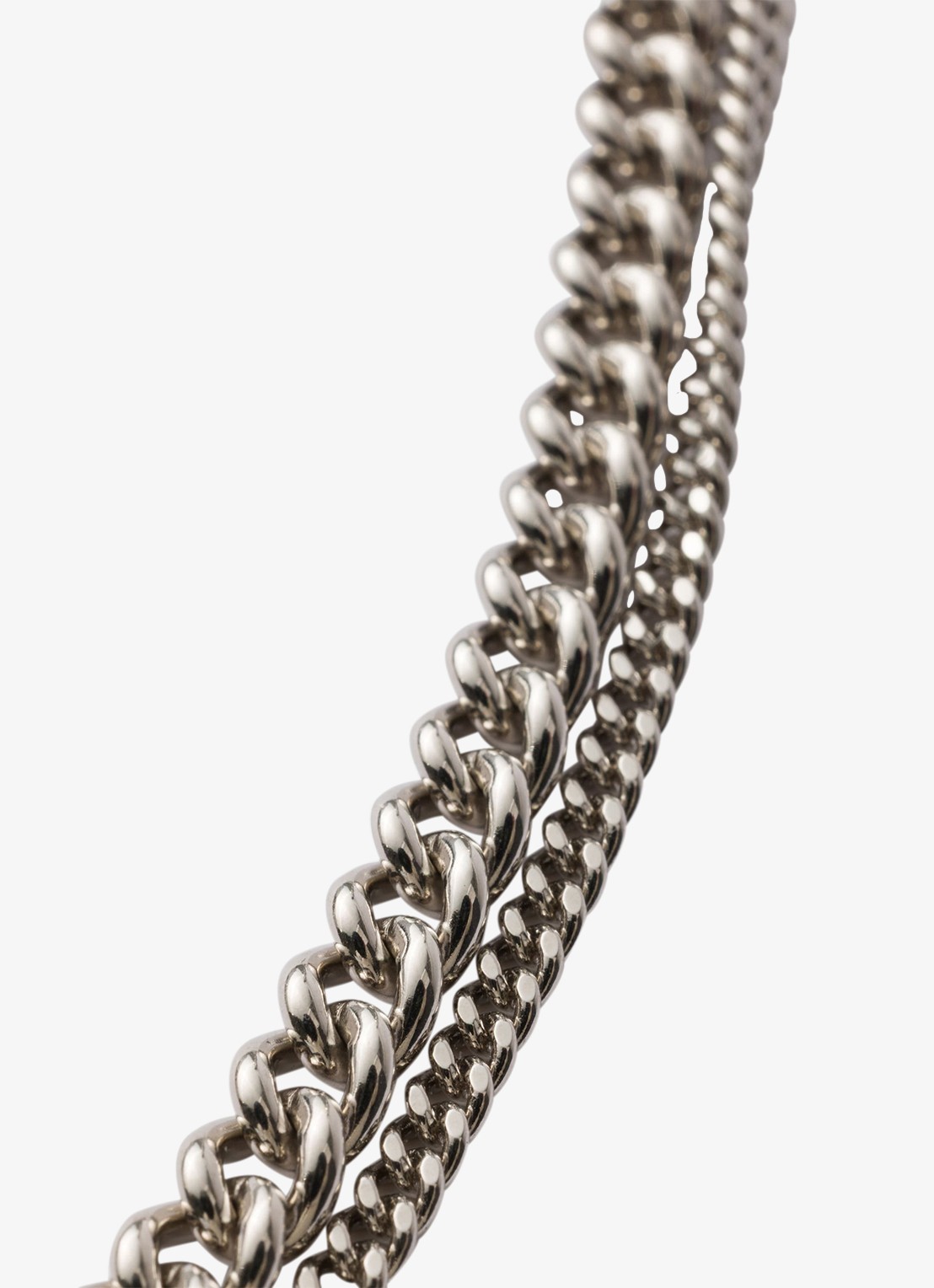 Prada Ketting met logo - detail 3 zilver