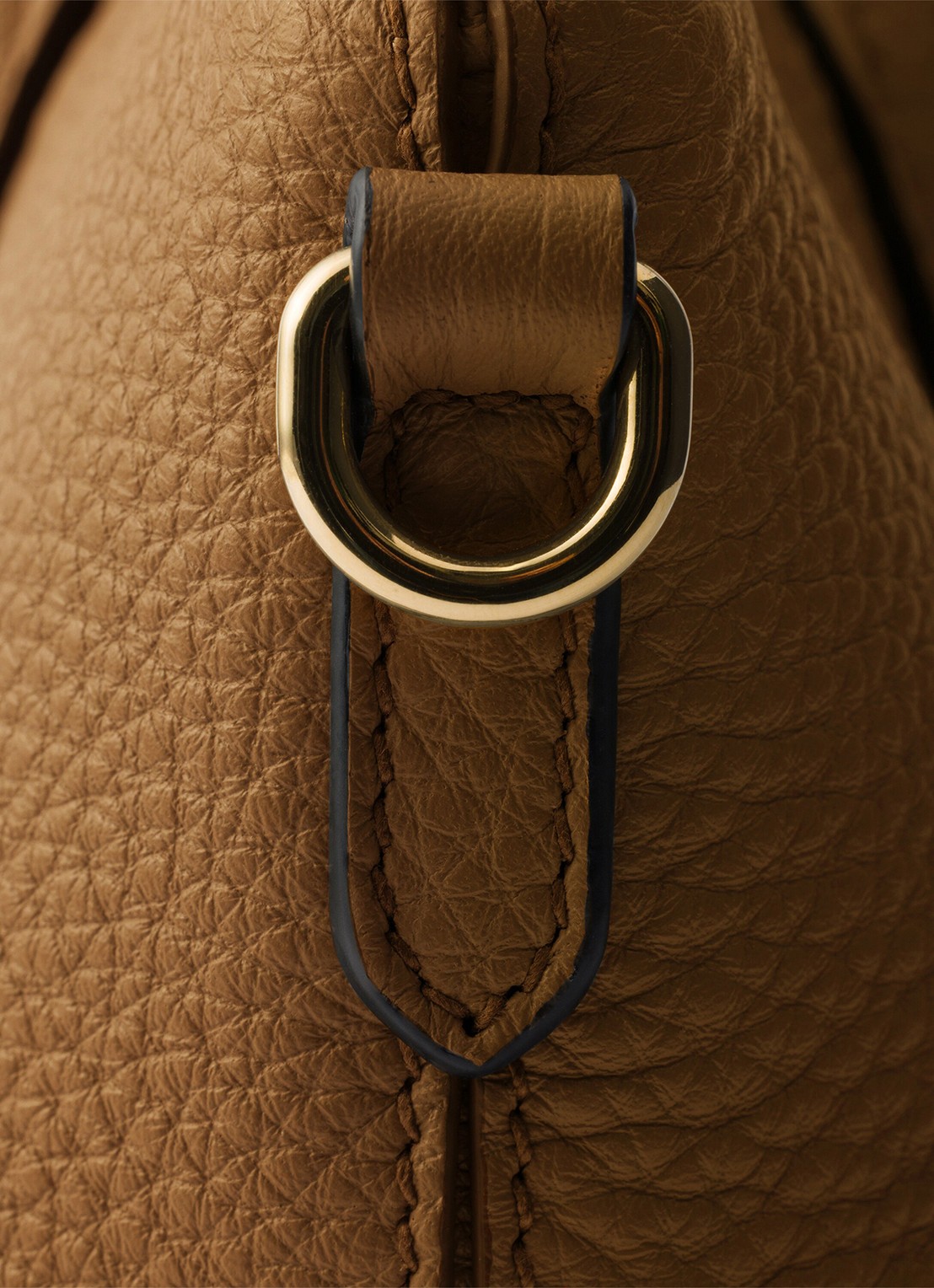 Prada Large schoudertas van kalfsleer - detail 4 bruin