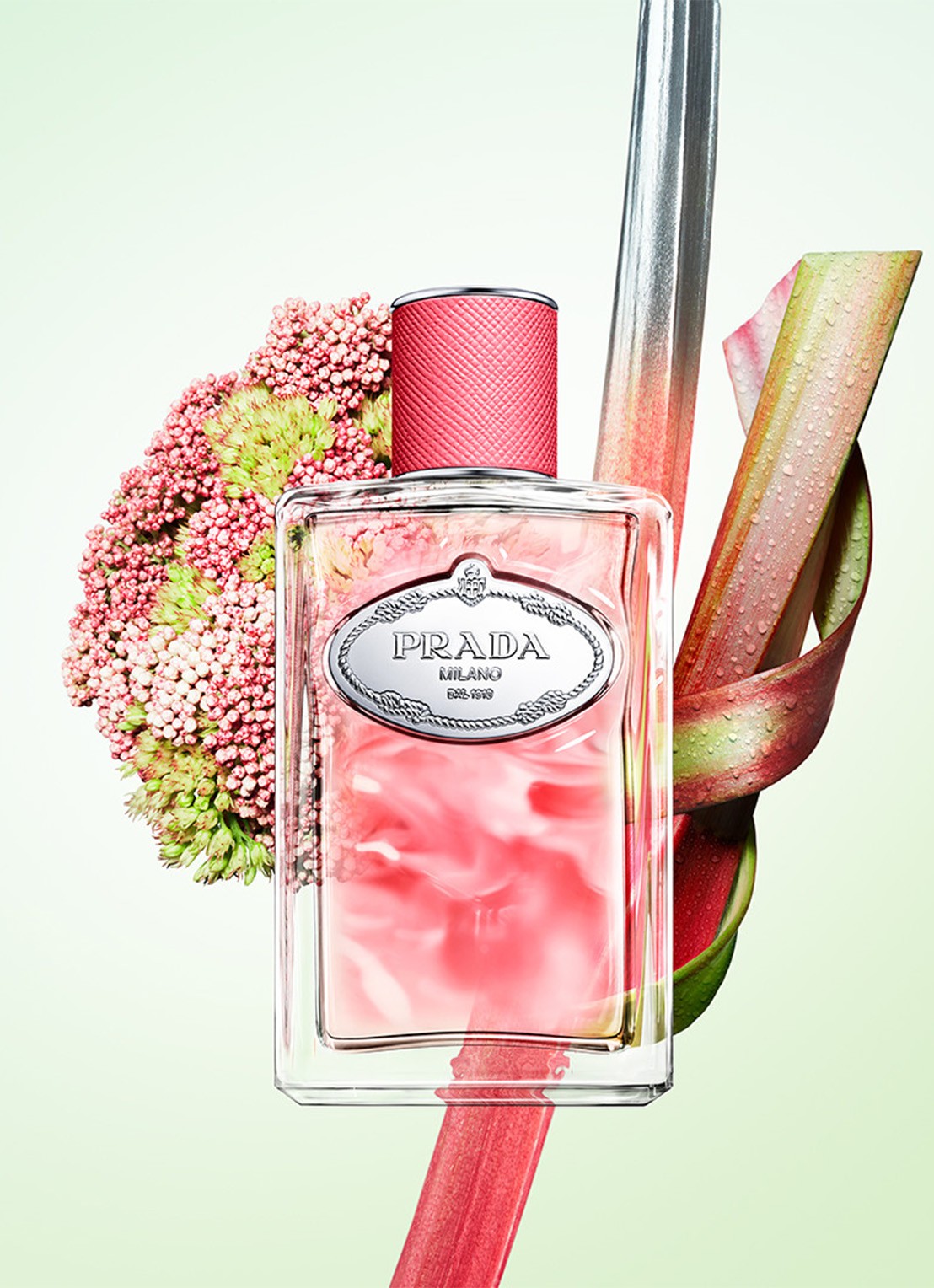Prada Les Infusions de Rhubarbe Eau de Parfum - voorkant 3 beige