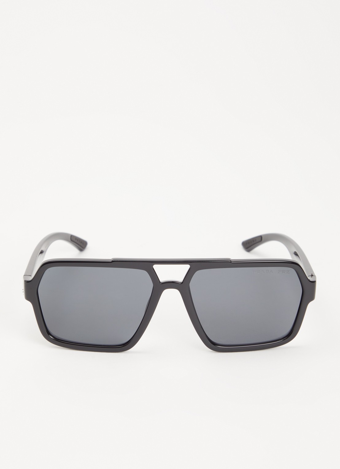 Prada Linea Rossa Piloten zonnebril gepolariseerd PSA06S - detail 2 zwart