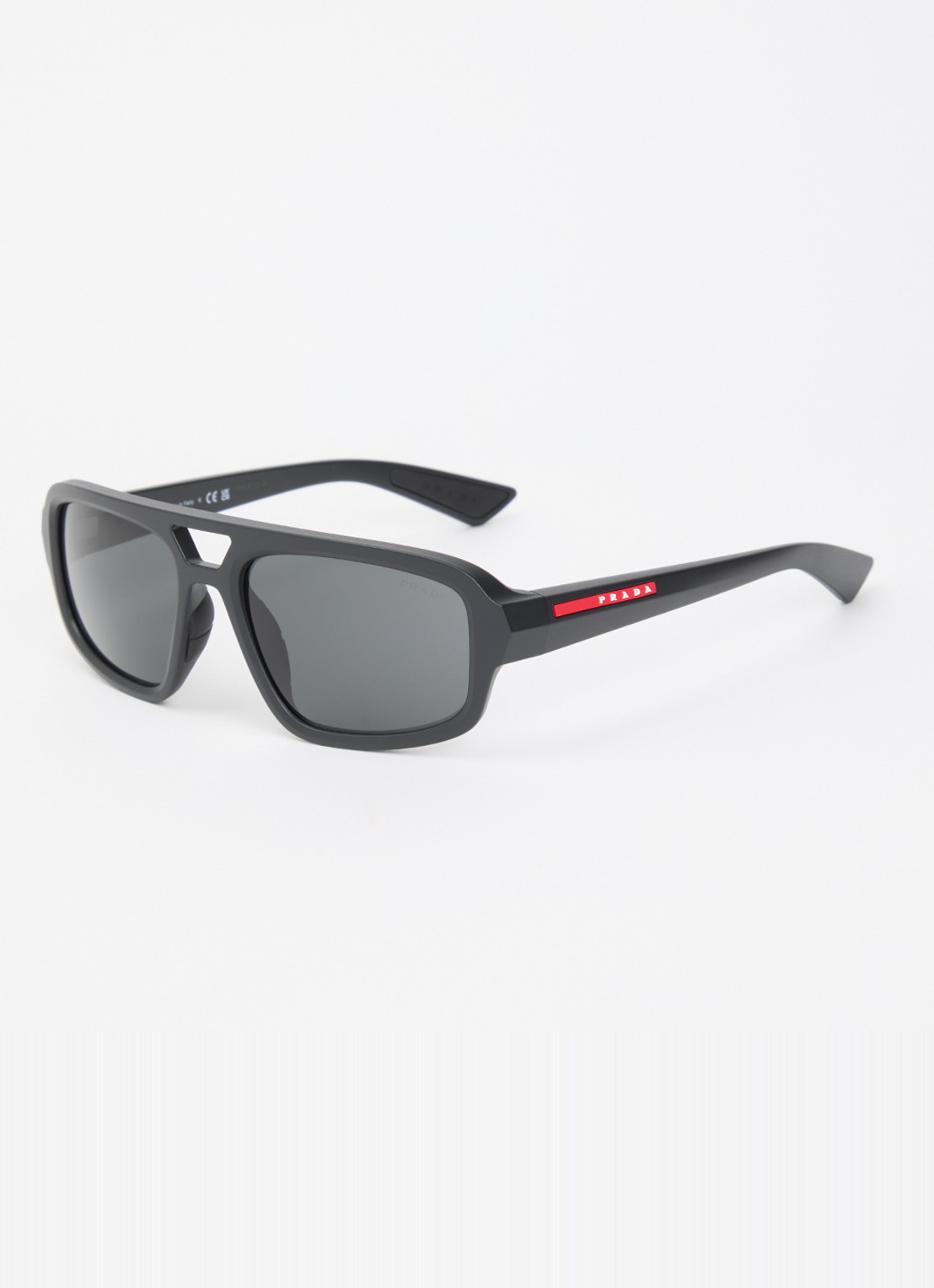 Prada Linea Rossa Piloten zonnebril PS B11SU - voorkant grijs