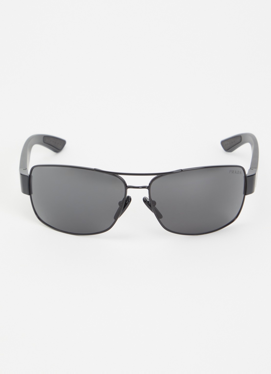 Prada Linea Rossa Piloten zonnebril PS B52S - detail 2 zwart