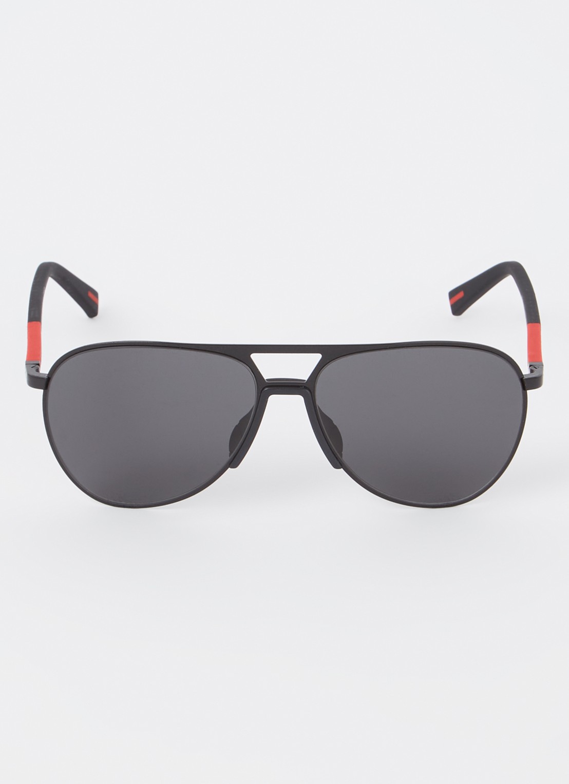 Prada Linea Rossa Piloten zonnebril PS53ZS - detail zwart