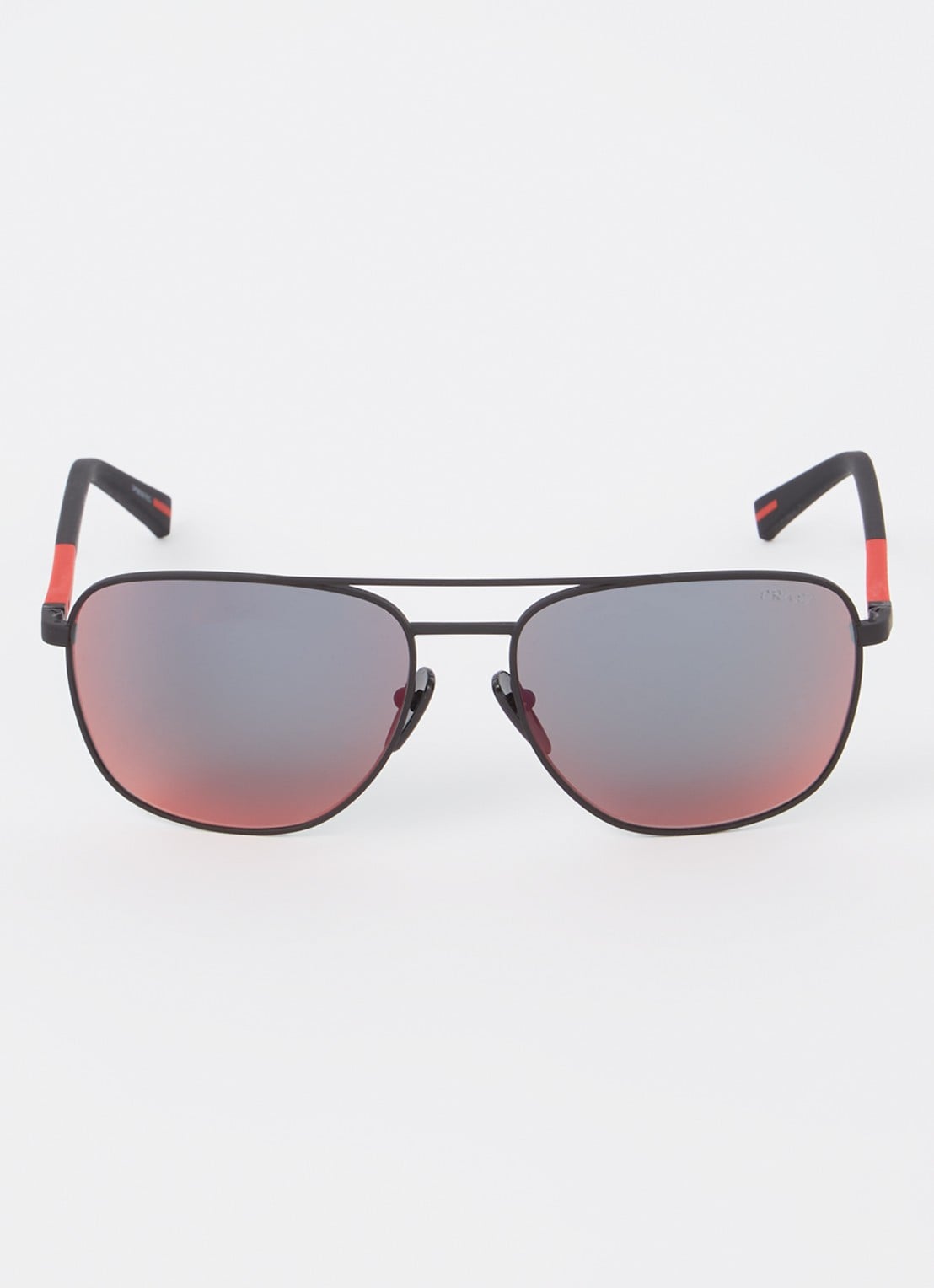 Prada Linea Rossa Piloten zonnebril PS54ZS - detail 3 zwart