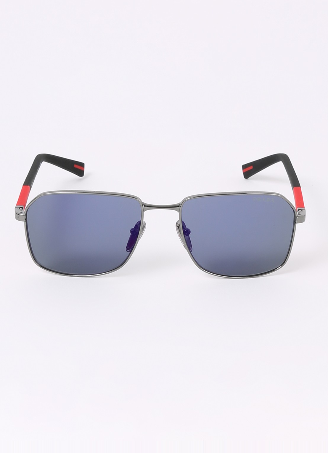 Prada Linea Rossa Piloten zonnebril PSA51S   - detail 2 antraciet