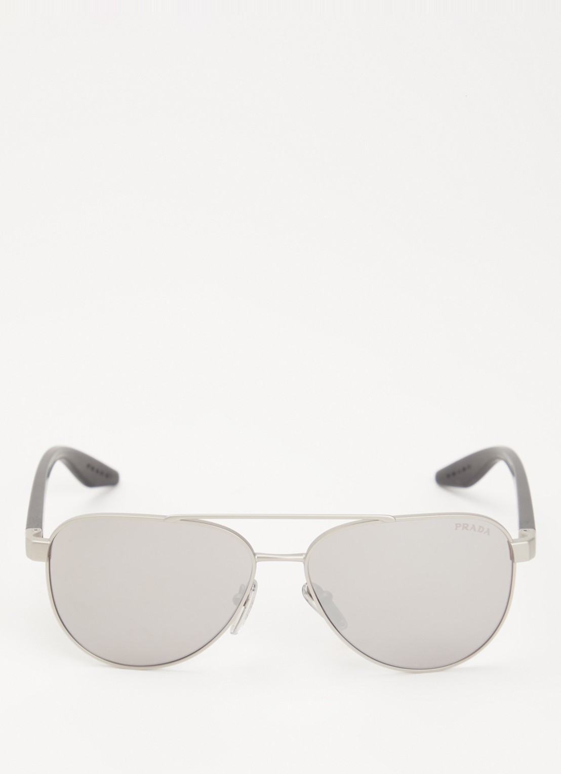 Prada Linea Rossa Piloten zonnebril PSA52S - detail 2 grijs