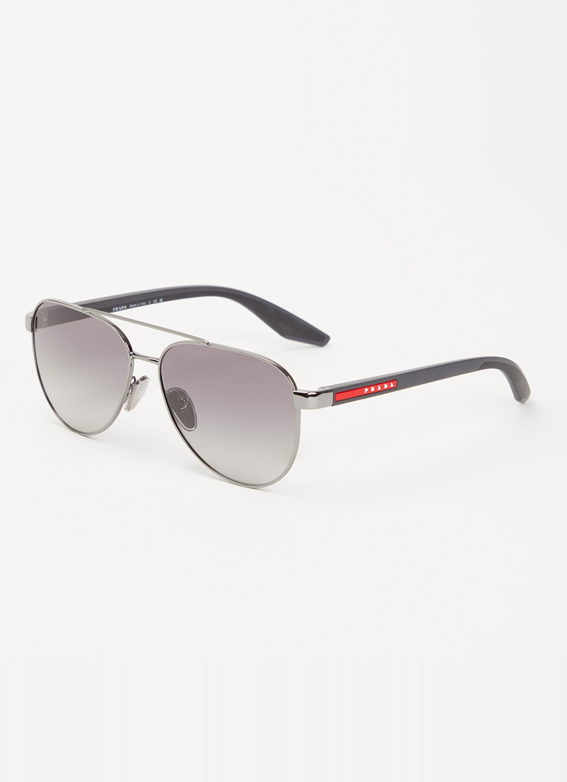 Prada Linea Rossa Piloten zonnebril PSA52S - voorkant 4 antraciet