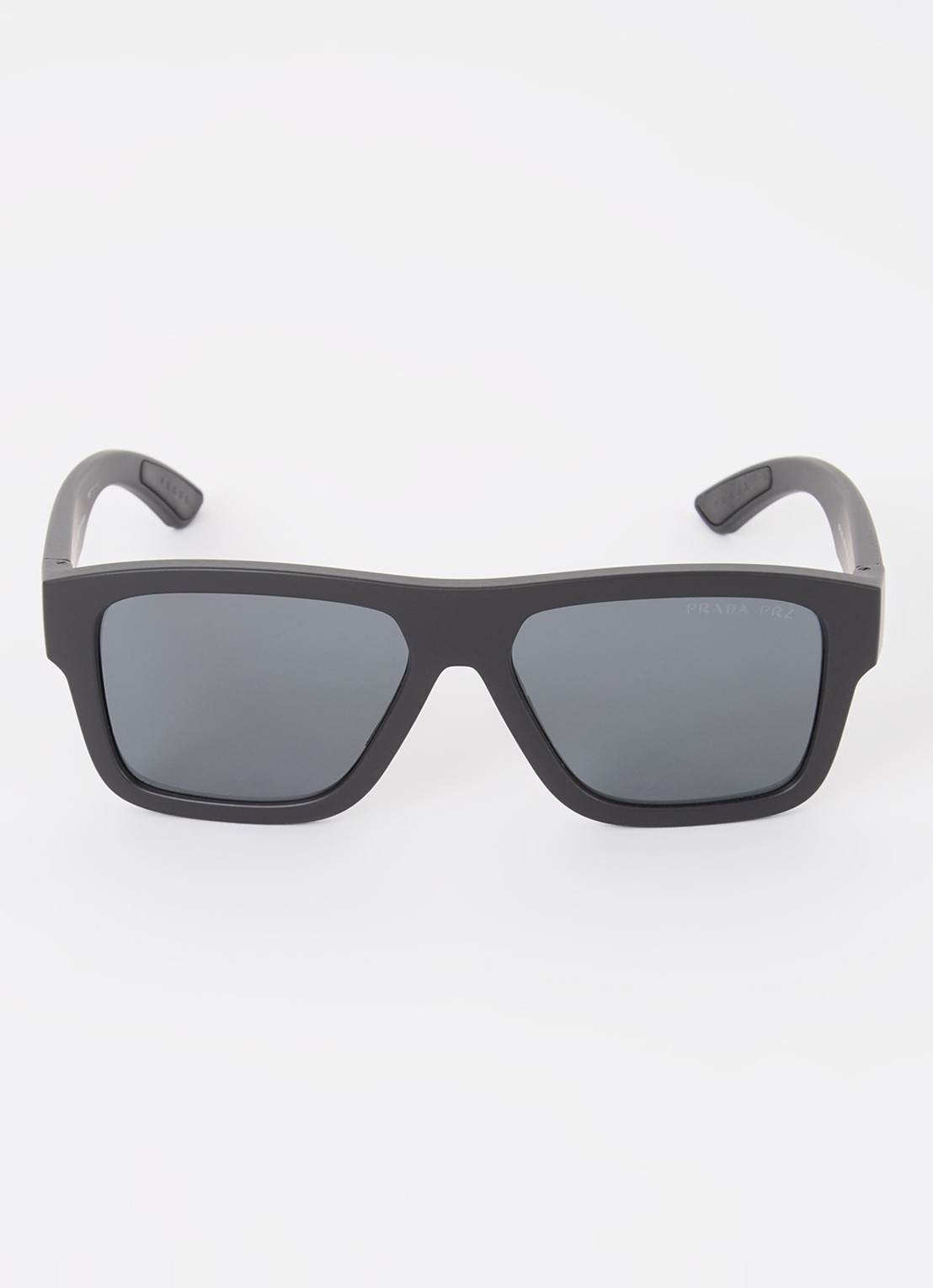 Prada Linea Rossa Retro zonnebril gepolariseerd PS04ZS - detail zwart