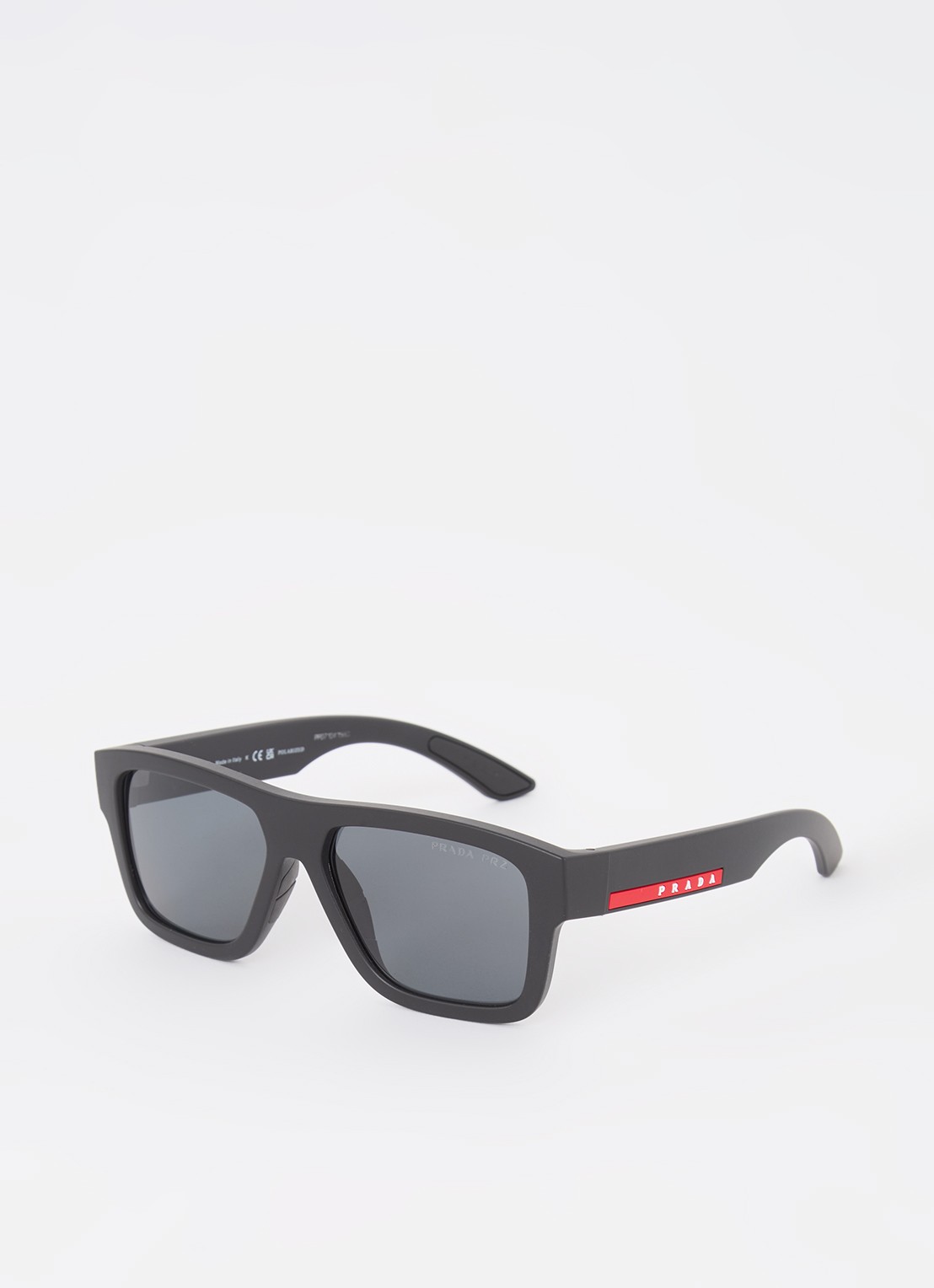 Prada Linea Rossa Retro zonnebril gepolariseerd PS04ZS - voorkant 4 zwart