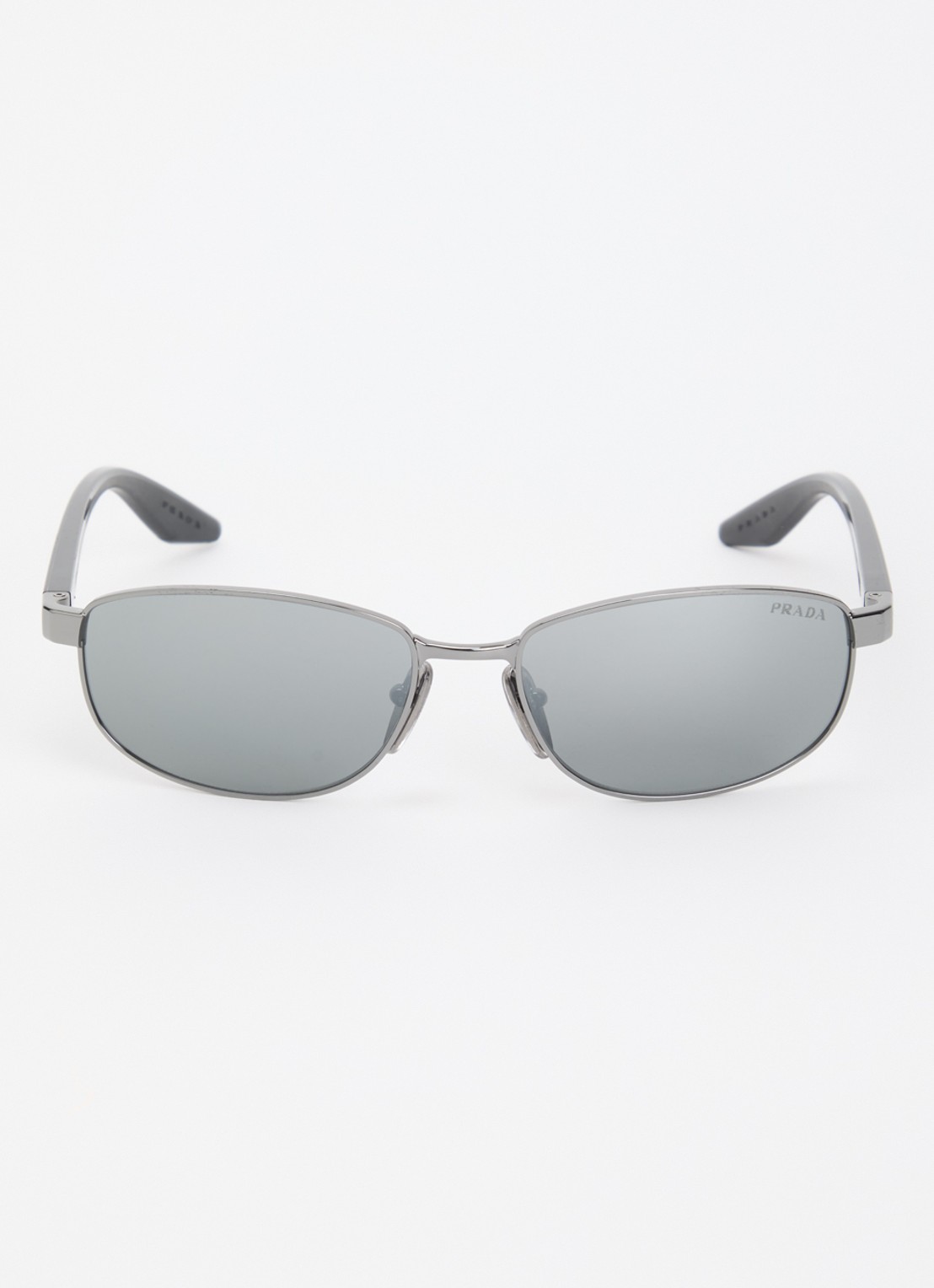 Prada Linea Rossa Retro zonnebril PS B53S - detail 2 grijs