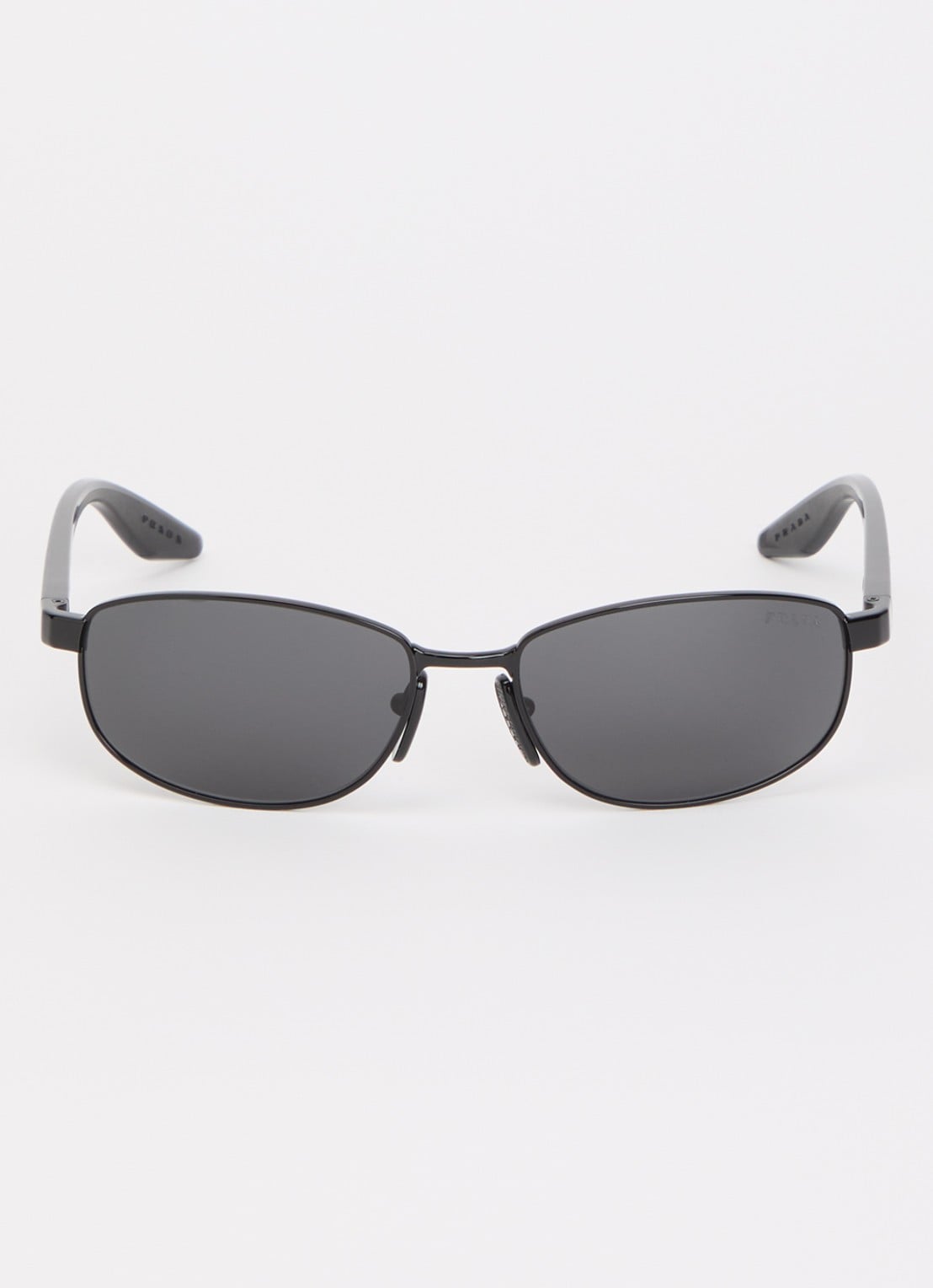 Prada Linea Rossa Retro zonnebril PS B53S - detail zwart