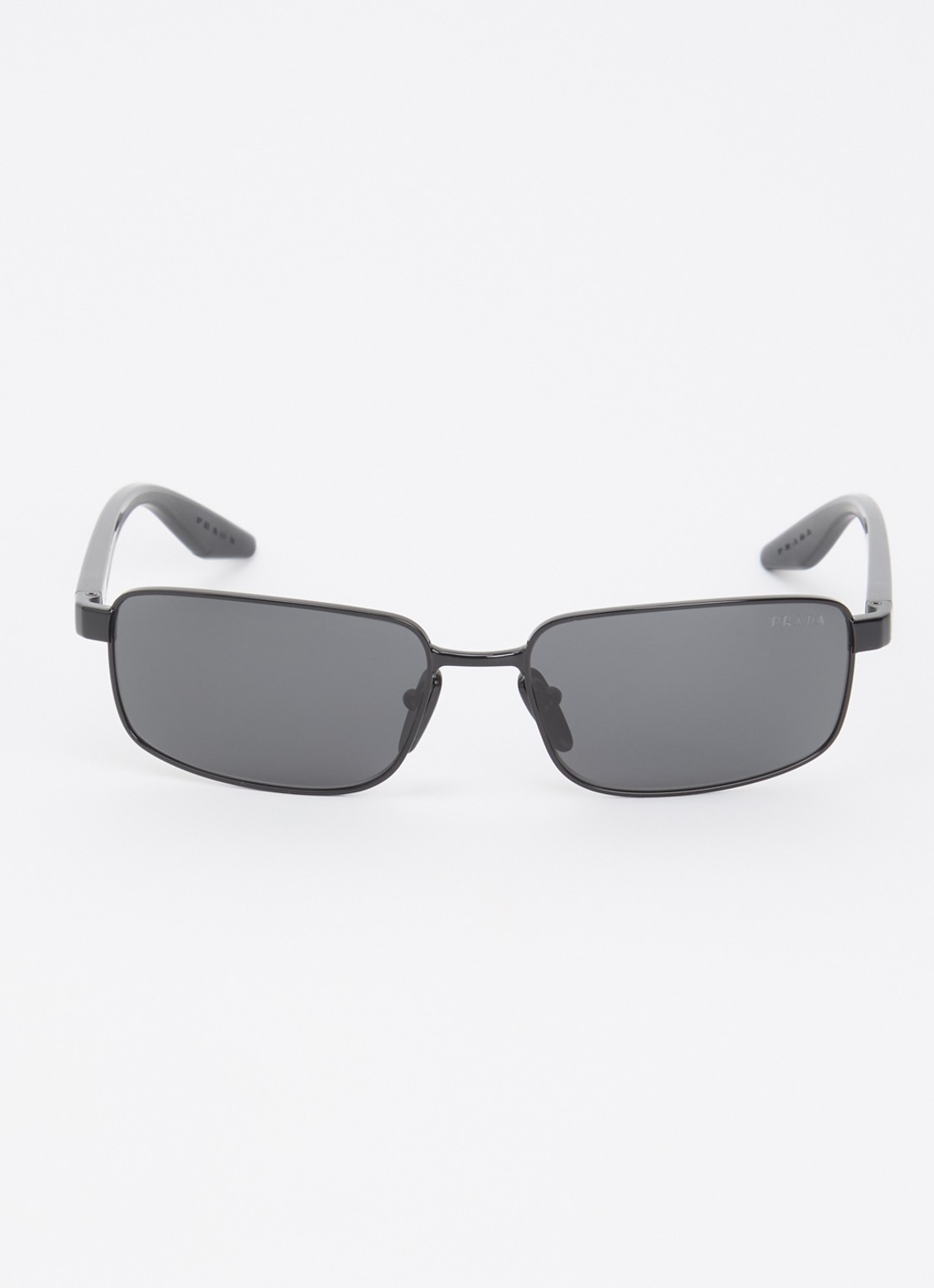 Prada Linea Rossa Retro zonnebril PS B54S - detail zwart