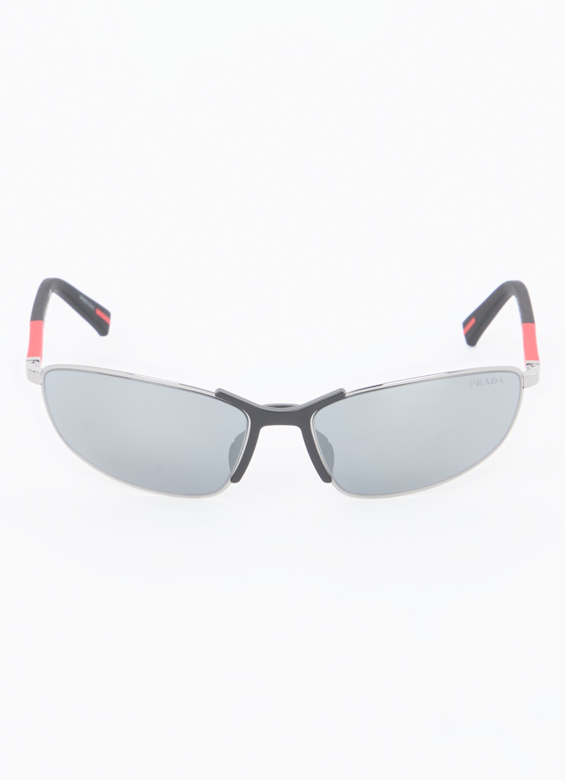 Prada Linea Rossa Retro zonnebril PS55ZS - detail 3 antraciet