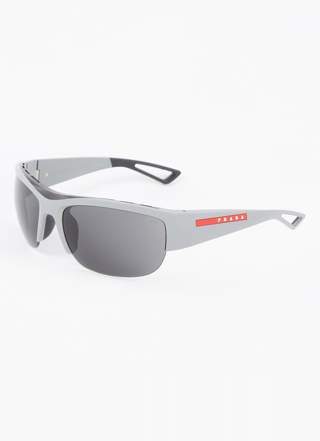 Prada Linea Rossa Retro zonnebril PSA01S - voorkant grijs
