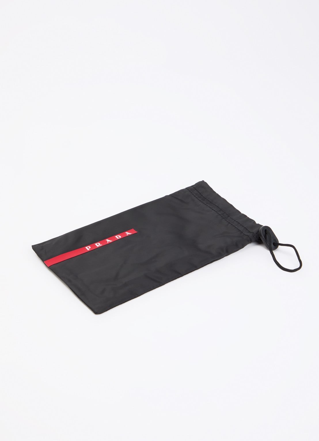 Prada Linea Rossa Shield zonnebril PSB07S - detail 2 zwart