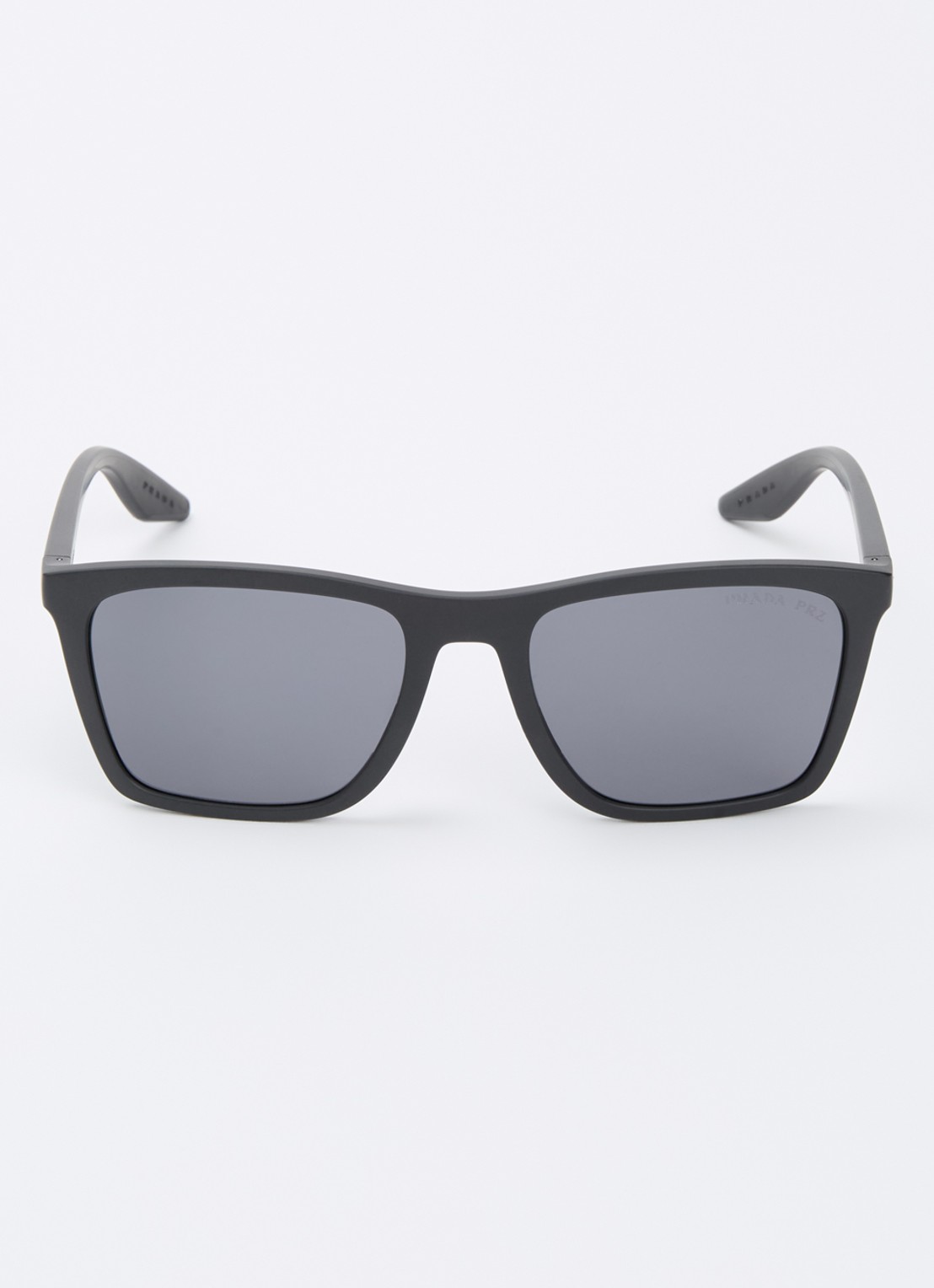Prada Linea Rossa Wayfarer zonnebril gepolariseerd PS B08S - detail 2 zwart