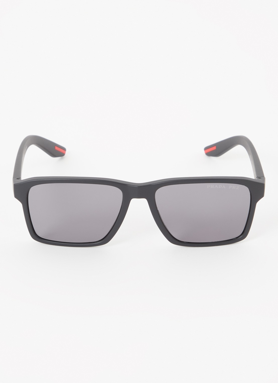 Prada Linea Rossa Wayfarer zonnebril gepolariseerd PS05YS - detail 3 zwart