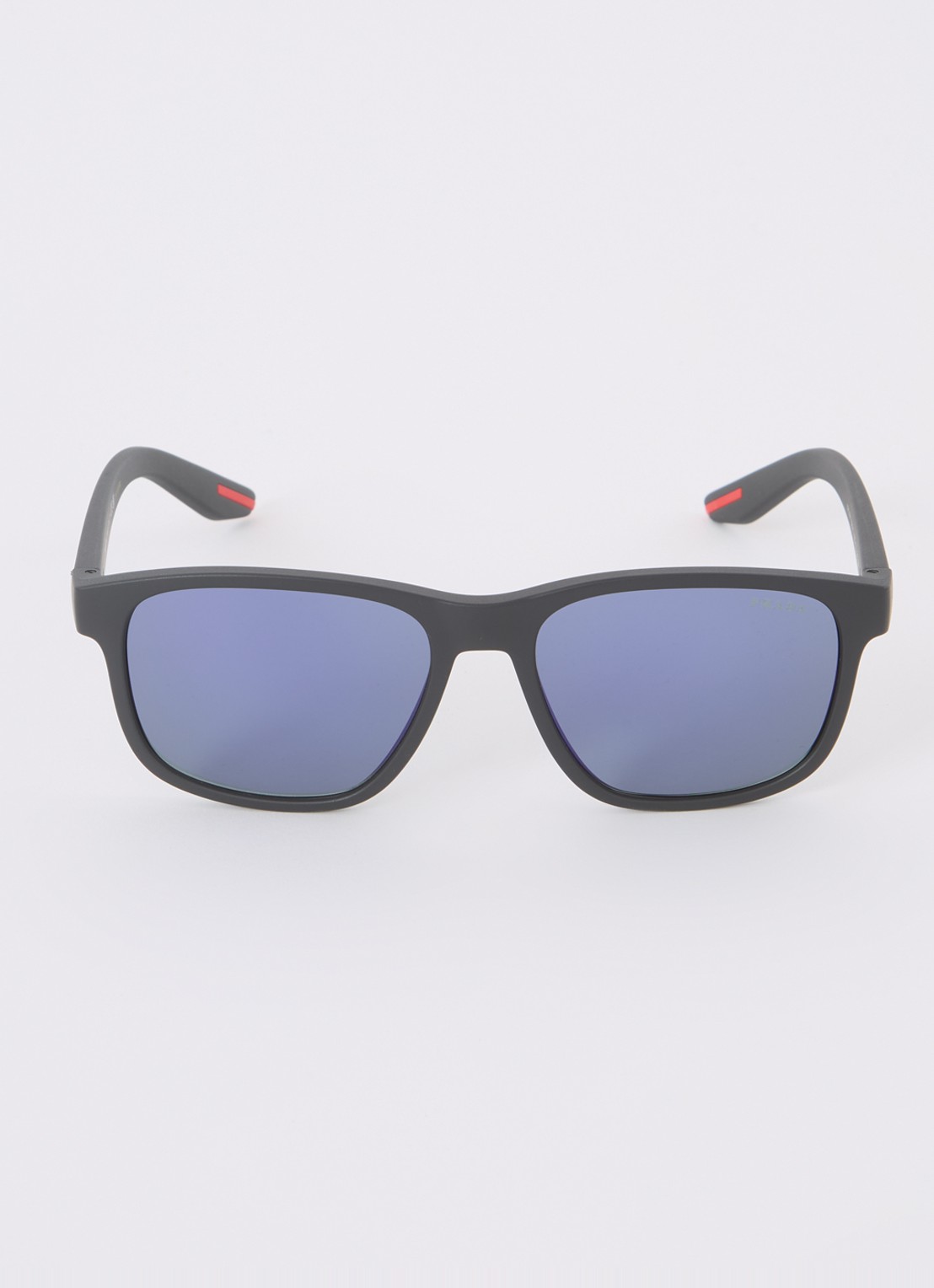 Prada Linea Rossa Wayfarer zonnebril PR06YS - detail zwart