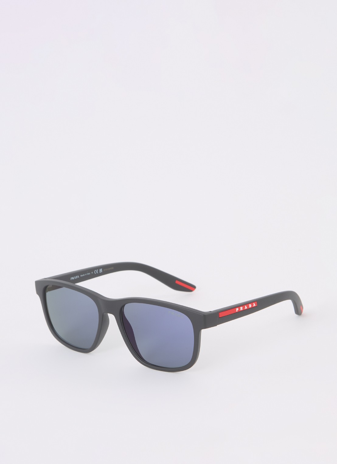 Prada Linea Rossa Wayfarer zonnebril PR06YS - voorkant 4 zwart