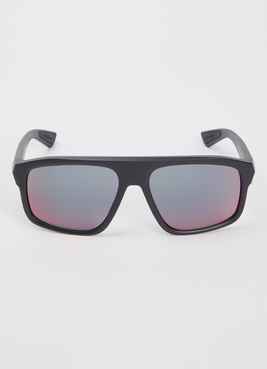 Prada Linea Rossa Wayfarer zonnebril PS B02S - detail 2 zwart