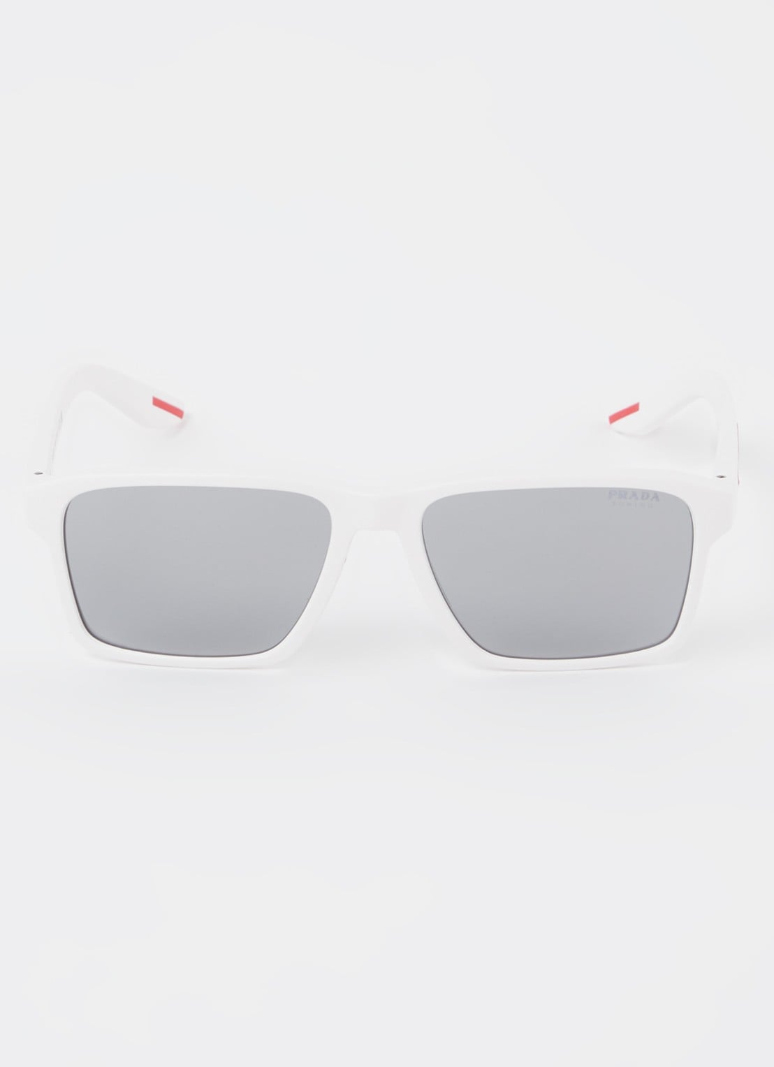 Prada Linea Rossa Wayfarer zonnebril PS05YS - detail 3 wit